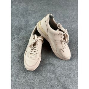O by Everlane Unisex Trainer Leather Sneaker Shoes F 10.5 M 8.5 Pink Athletic